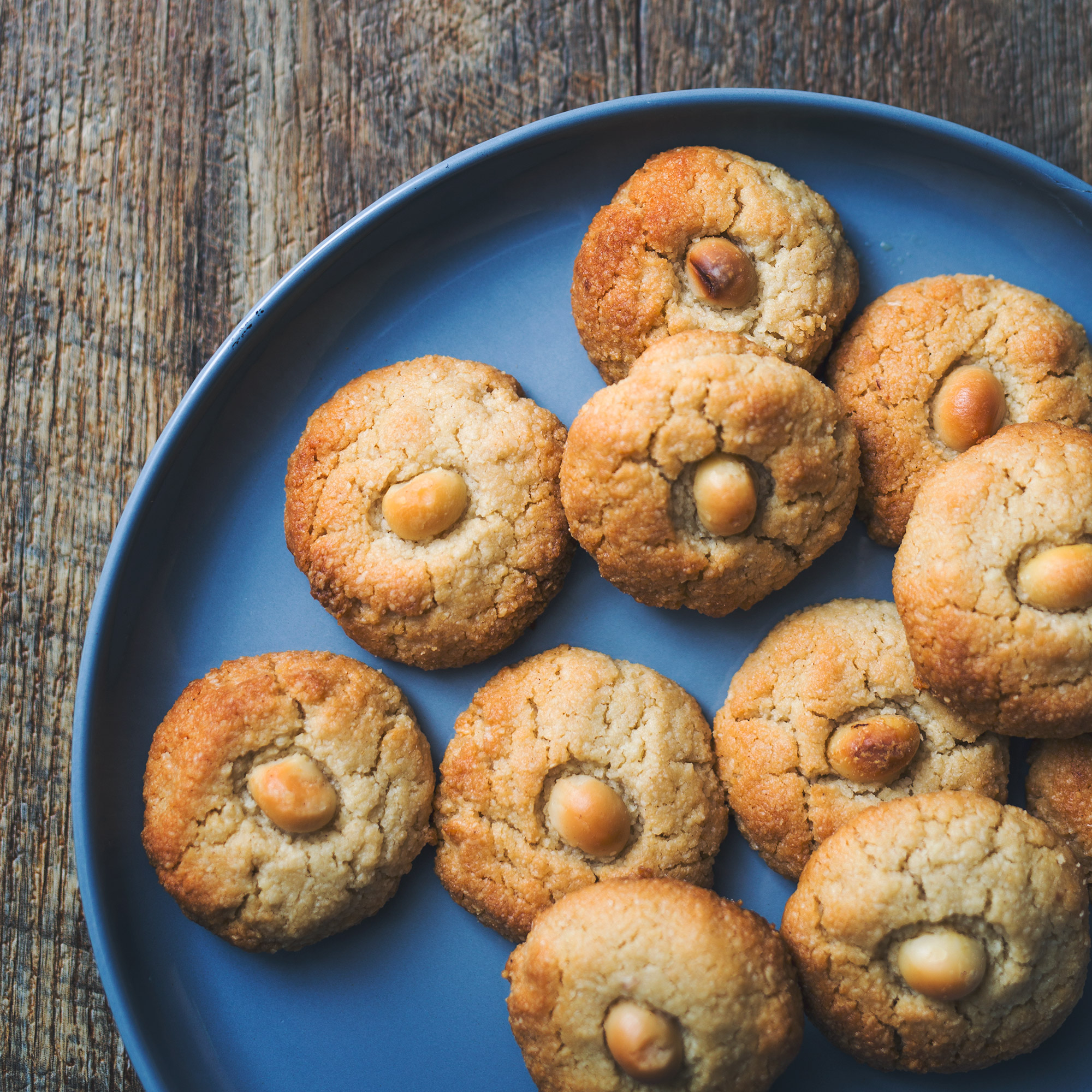 Macadamia Shortbread Cookies with Almond Meal – Hazel &amp; Cacao